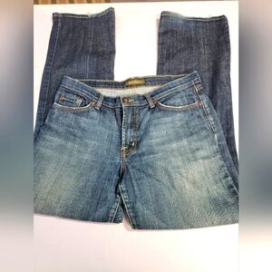 David Kahn Lauren Bootcut Mid Rise Denim Jean Women's Size 12 Color Manhattan